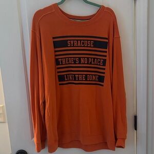 Pink colab with 5th and Ocean oversized SU sweatshirt